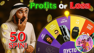 Opened 50 Grand Casino Spin!🎯 In Grand Mobile RP Life Simulator || Grand Mobile Gameplay