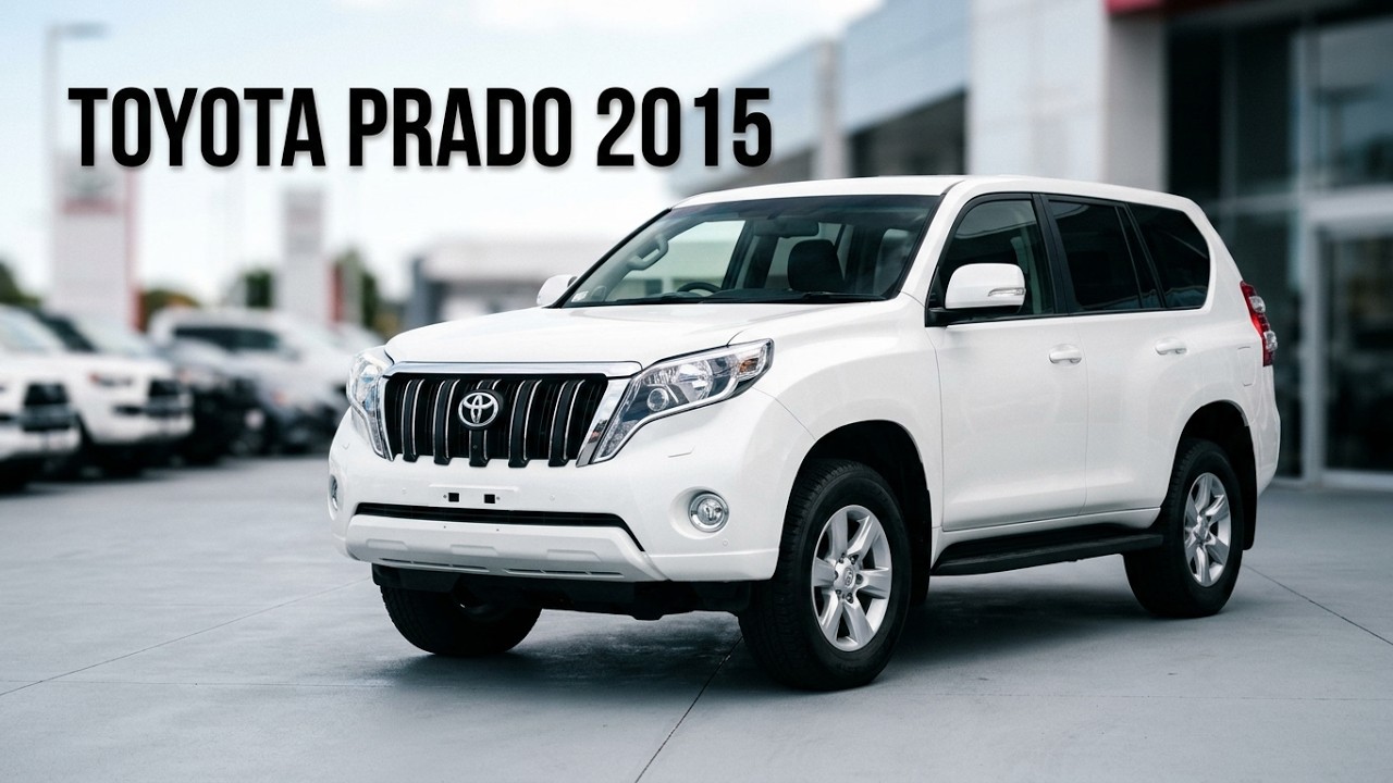 Toyota Land Cruiser Prado 2015 White