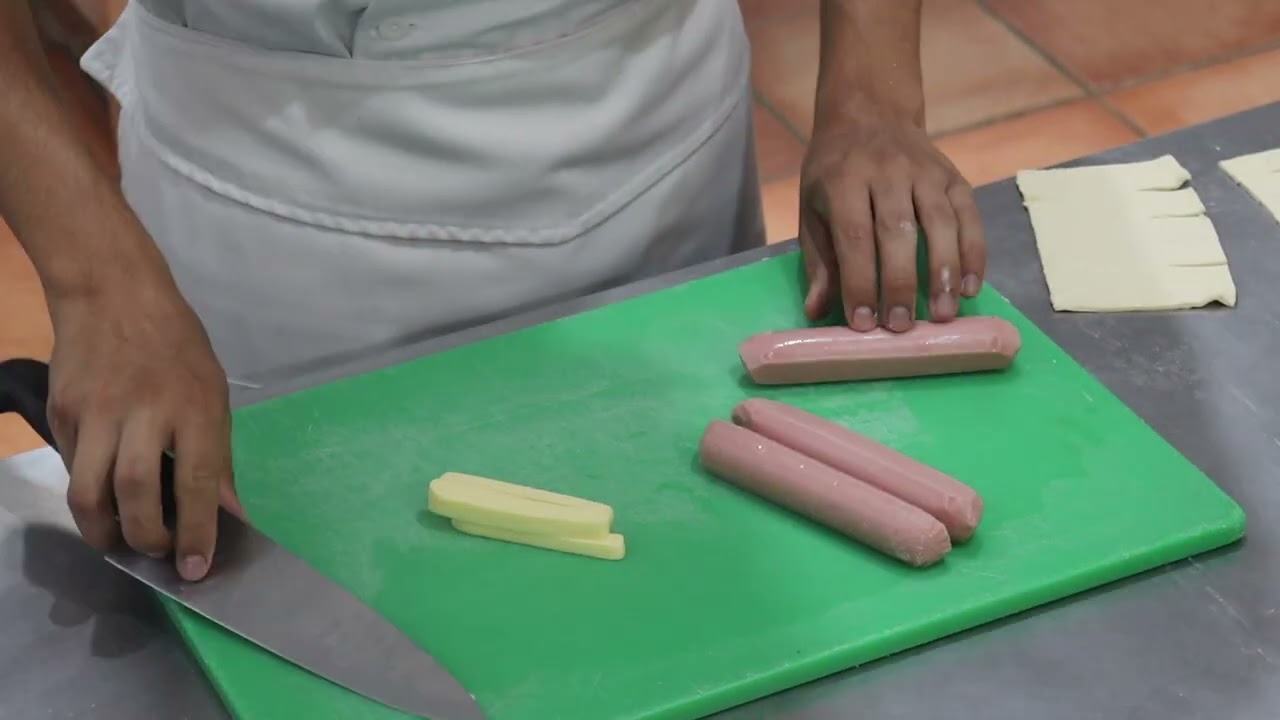 Salchichas en Hojaldre