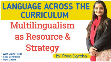 Multilingualism as a Resource and as a Strategy || Language Across Curriculum || B.Ed ||