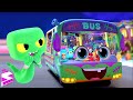 Roda di Bus Video Kartun + Lebih Puisi Prasekolah Untuk Anak