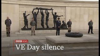 75th Anniversary VE Day commemorations \& celebrations (WWII) (UK) - BBC News - 8th May 2020