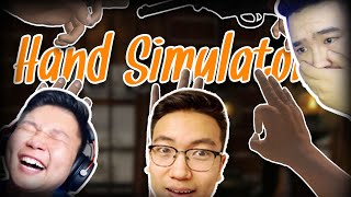 :   ...(Hand Simulator) w/ @AlienxMongolia @Kazuga
