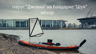 Обзор вспомогательного паруса для байдарки.