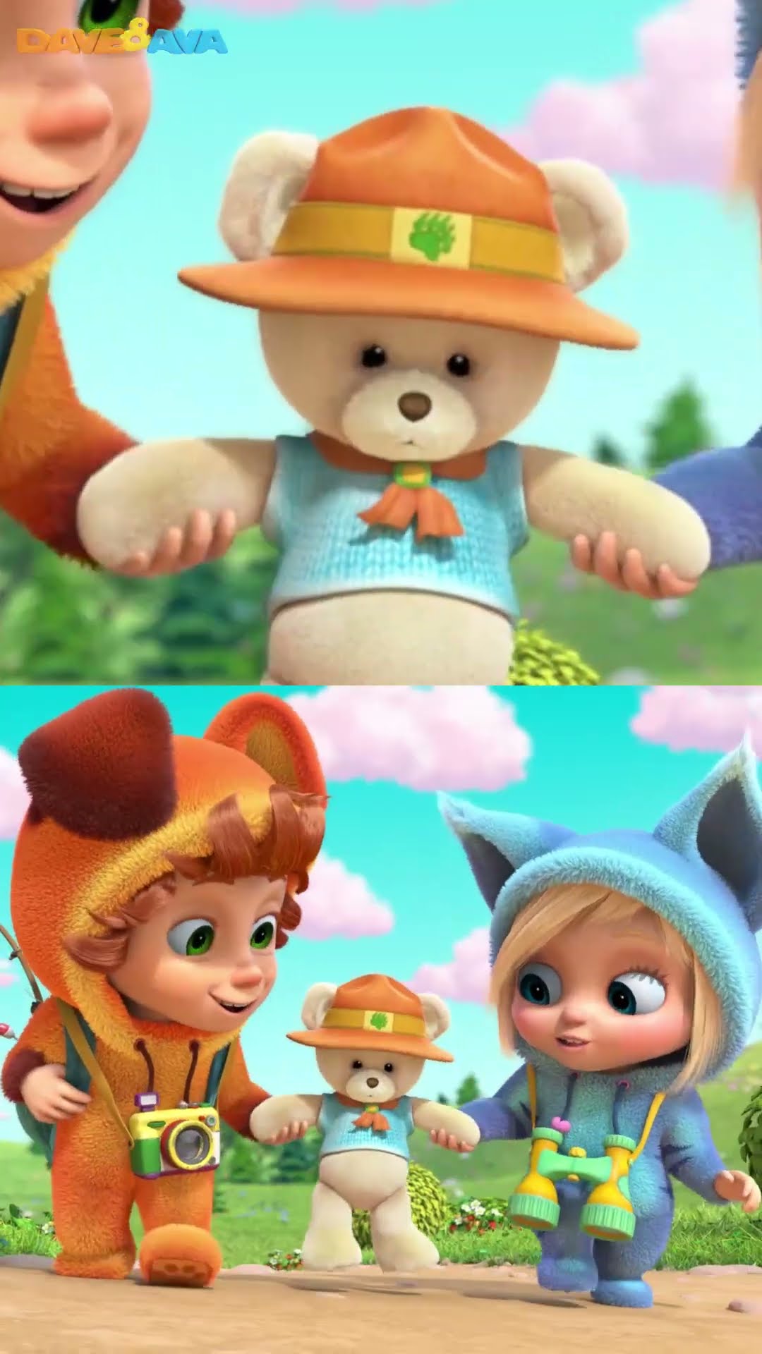 ? Teddy Bear - Nursery Rhymes | Baby Songs by Dave and Ava ?
