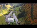 Hoch-Ybrig region - Canton Schwyz - Bird&#39;s view in October