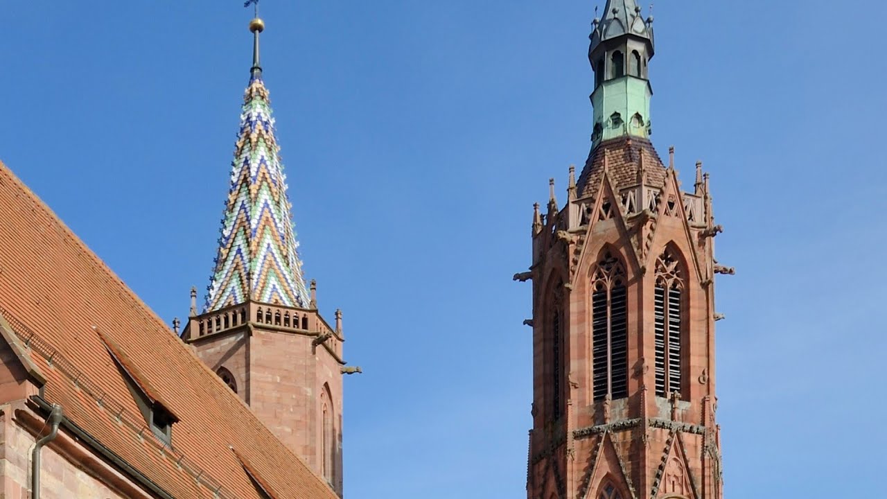 Villingen Münster unserer lieben Frau  Bourdonglocken as° und b° und Plenum  (Zwischenzustand)