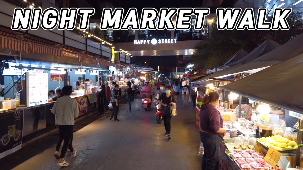 Bangkok Street Food - Bang Kapi Night Market - YouTube