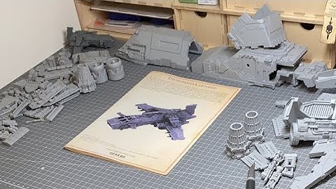 Building a Thunderhawk Gunship - pt.2