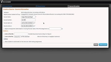 CengageNOW: Copying a Course