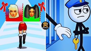 Thief Puzzle Vs Build A Queen – Full Level Gameplay | BrainStorm Android iOS Walkthrough EP-0629