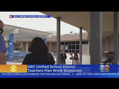 Teachers In ABC Unified School District Plan 'Work Slowdown'