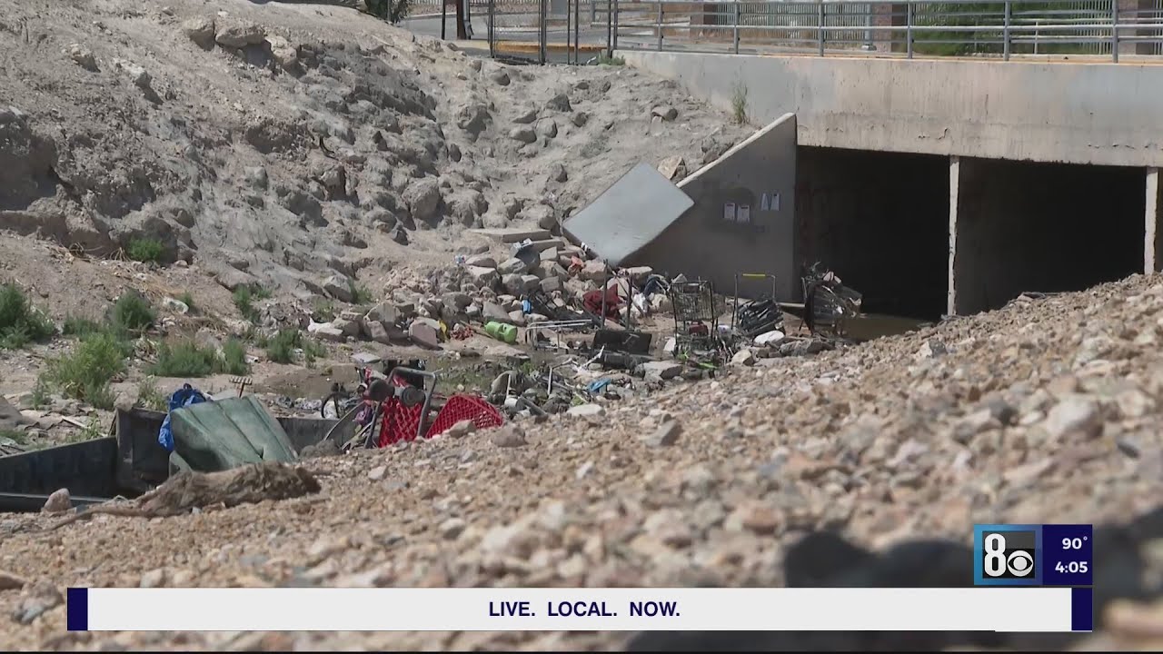 $15M project begins with removal of homeless from Las Vegas wash