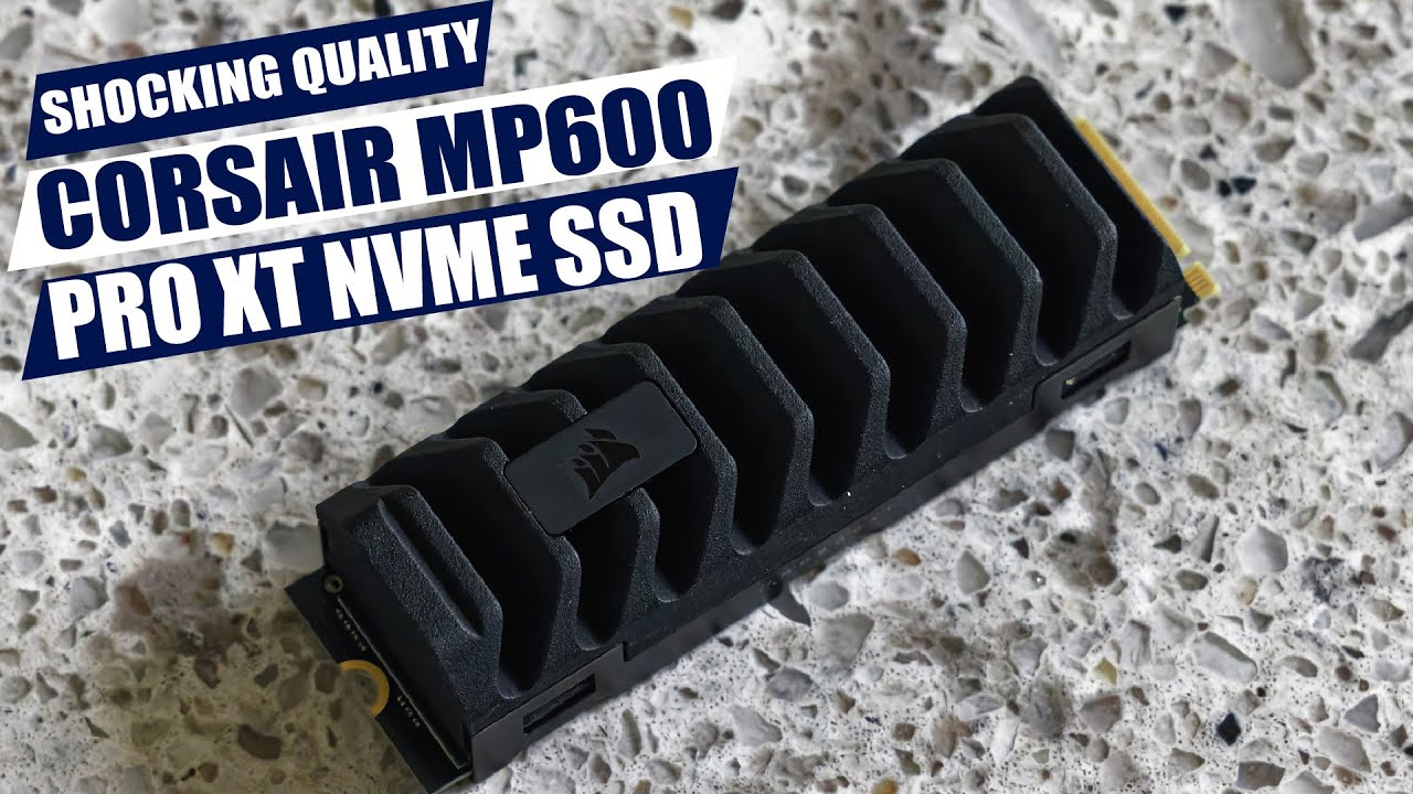 FASTEST Gen4 SSD? Corsair MP600 Pro XT Review & Benchmarks - YouTube