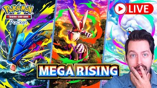 MEGA RISING IS HERE!!! | Pokemon TCG Pocket