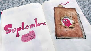 Book Themed Bullet Journal