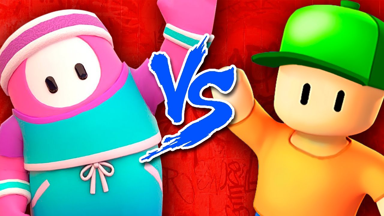 Fall Guys Vs. Stumble Guys - Batalha de rap - Batalha de games