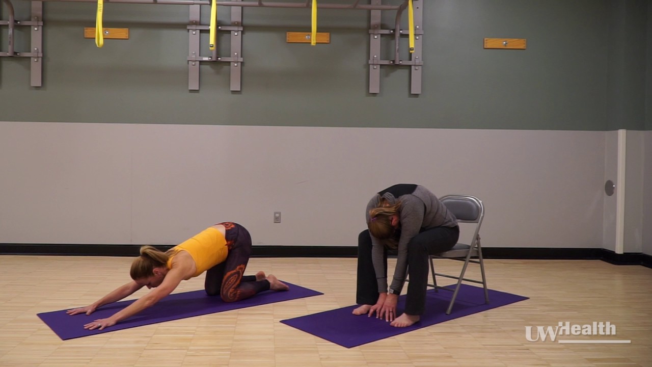 Modified Balasana Modified Balasana