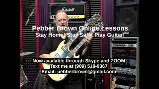 Online lessons available now through ZOOM