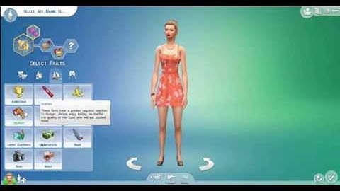 Sims 4 Create-A-Sim demo : Female Young Adult sim