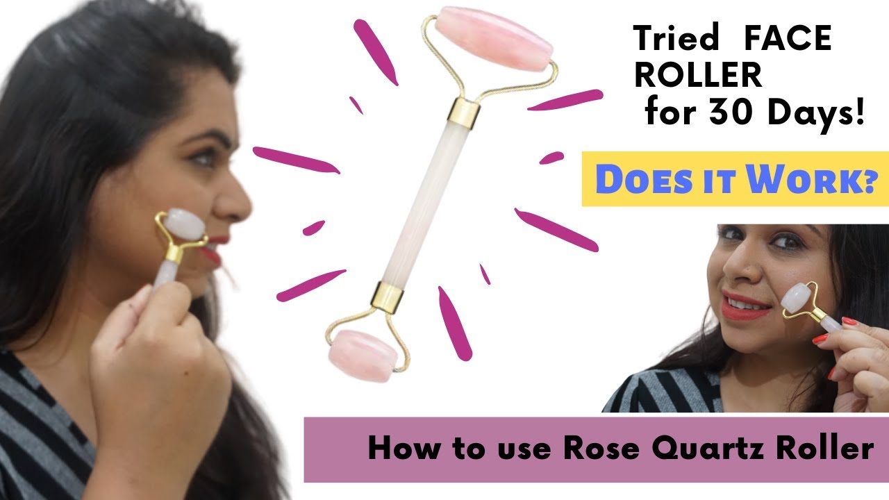 *HONEST REVIEW* for ROSE QUARTZ roller | How To Use A Rose Quartz Face