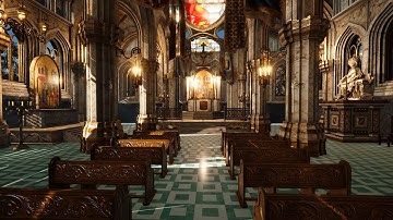 Dexsoft Games: Cathedral 4. (Unity Engine)