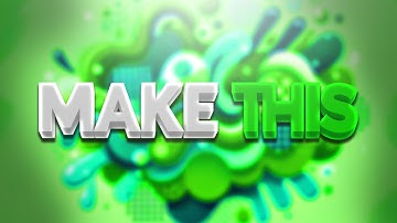 Hoe maak je GEWELDIGE 3D-TEKST in PHOTOPEA!