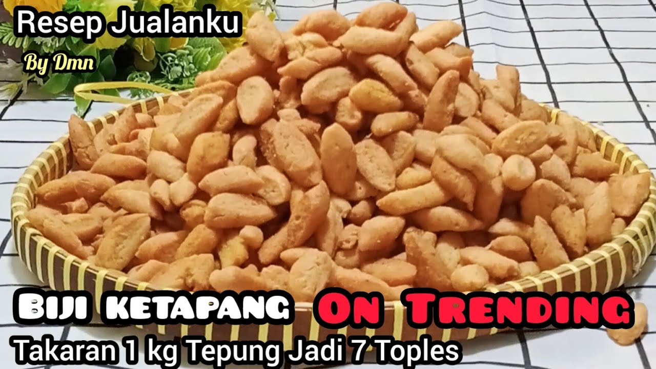 RESEP BIJI KETAPANG, KELAPA SANGRAI, Rasanya Lebih Enak, Gurih, Empuk, Renyah @Dapur Mama Ninda