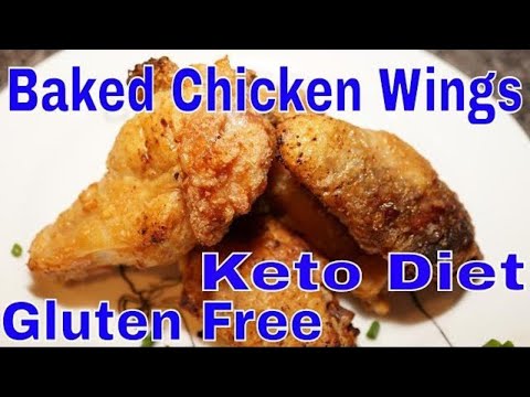 Keto Recipe - Baked Crispy Buffalo Chicken Wings | Gluten Free | Keto Diet