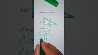 masstik matematicadopi 1020 510 #teoremadepitagoras Teorema de Pitágoras