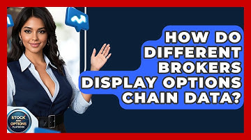 How Do Different Brokers Display Options Chain Data? - Stock and Options Playbook