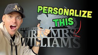 Easy Personalized Print on Demand Metal Art Tutorial for Beginners