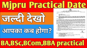 Mjpru|• practical date out 😍BA,BSc,BCom,MA,MSc,MCom..