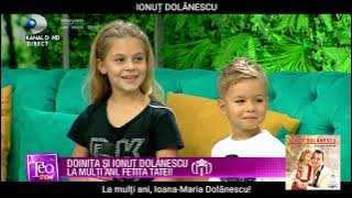 Ionuț Dolănescu - La mulți ani, fetita tatei!