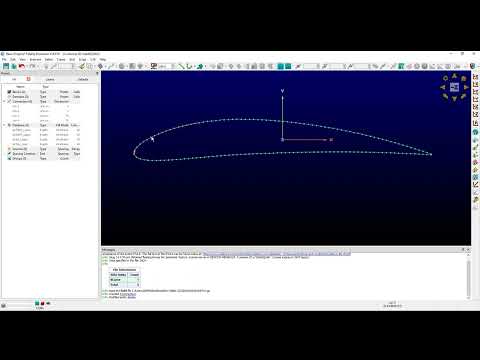 PointWise——2D NACA 6412 Airfoil