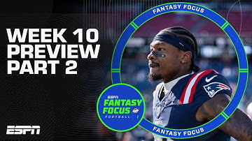 Best Week 10 Starts to WIN Your Matchup | Fantasy Focus 🏈