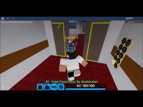 Roblox Flood Escape 2 Test Map Flash Flood Easy By Shadokusan - roblox flood escape 2 test map flash flood easy youtube