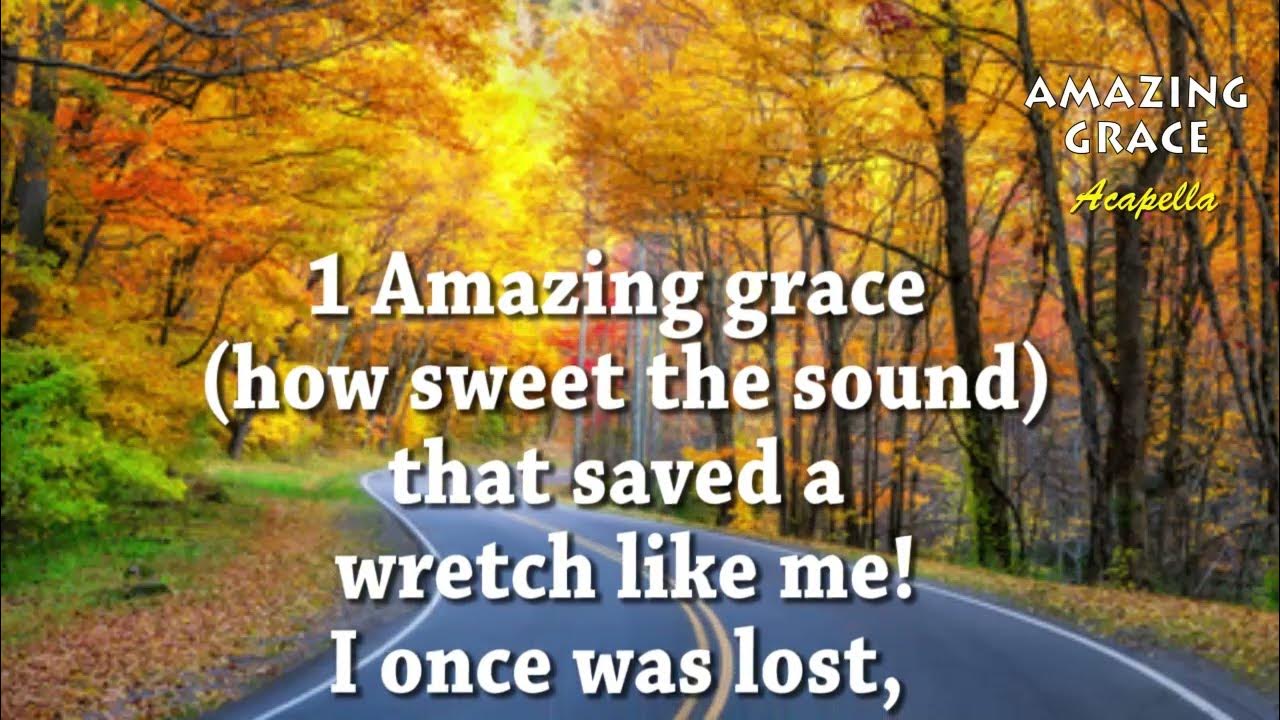 Amazing Grace how sweet the sound Acapella hymn simply olah YouTube