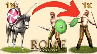 Is Charging Through a Unit Worth It in OG Rome: Total War?