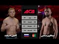 Abdul karim badakhshi vs anatoliy kondratyev       