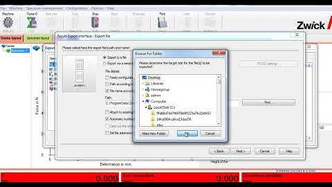 testXpert II Results Export Interface