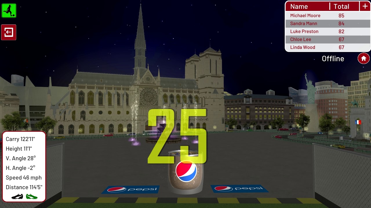 Football Environment Paris Bubbles