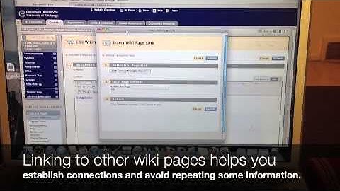 Link to another wiki page
