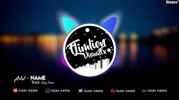 Create professional audio spectrum like trap nation - Best Lyric & Music Videos service