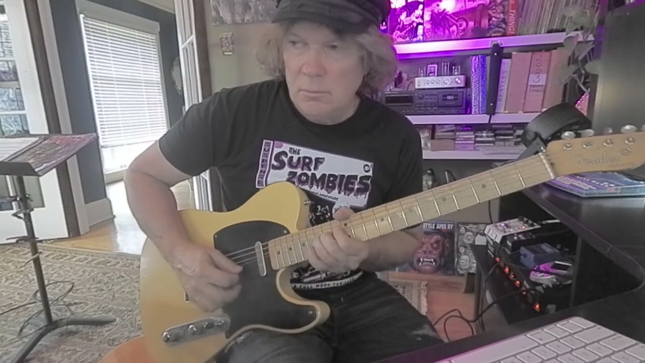 Lindy Fralin Tele Pickups in a Roadworn tele - YouTube