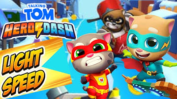 Talking Tom Hero Dash Gameplay Level 12 | Talking Tom VS Super Ginger | Android Gameplay Walkthrough