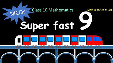 Can You Really Score High in Class 10?| Polynomials | Set-2 | Super Fast 9 | MCQs