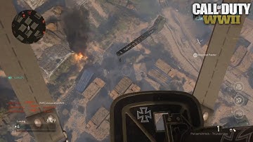 Call of Duty WWII Shipment 1944 Paratrooper Tactical Insertion (Fun Launcher Diving)!