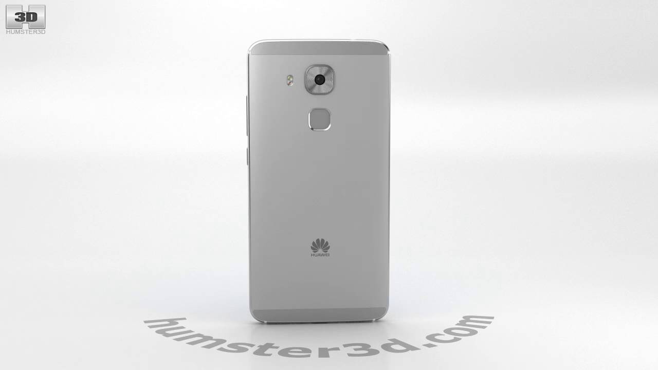 Huawei G9 Plus Silver 3D model by 3DModels.org
