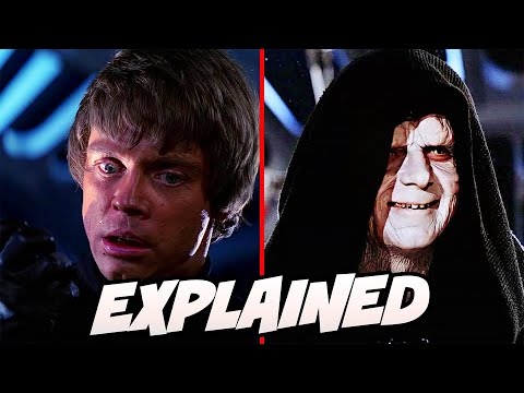 Why Palpatine thought Luke could be turned to the Dark Side￼